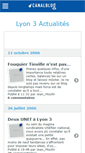 Mobile Screenshot of lyon3actualites.canalblog.com