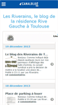 Mobile Screenshot of lesriverains.canalblog.com