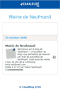 Mobile Screenshot of mairieneufmanil.canalblog.com