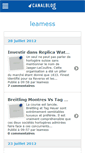 Mobile Screenshot of leamess.canalblog.com