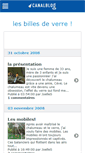 Mobile Screenshot of lesbillesdeverre.canalblog.com