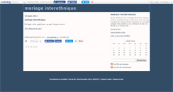 Desktop Screenshot of interethnique.canalblog.com