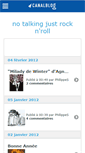Mobile Screenshot of notalking.canalblog.com