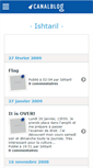 Mobile Screenshot of ishtaril.canalblog.com