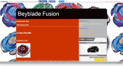 Desktop Screenshot of beybladexfusion.canalblog.com