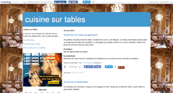 Desktop Screenshot of cuisinesurtables.canalblog.com