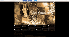 Desktop Screenshot of alicecouture.canalblog.com