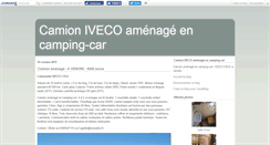 Desktop Screenshot of camioncampingcar.canalblog.com