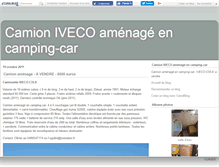 Tablet Screenshot of camioncampingcar.canalblog.com