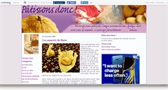 Desktop Screenshot of patissonsdonc.canalblog.com