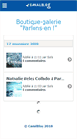 Mobile Screenshot of parlonsensyls.canalblog.com