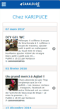 Mobile Screenshot of karipuce.canalblog.com