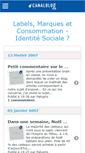 Mobile Screenshot of labelsetmarques.canalblog.com