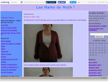 Tablet Screenshot of mainsdemath.canalblog.com