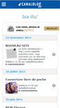 Mobile Screenshot of isamandrou.canalblog.com