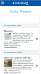 Mobile Screenshot of cookymonster.canalblog.com