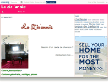 Tablet Screenshot of lazizannie.canalblog.com