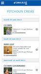 Mobile Screenshot of pitchouncrea.canalblog.com