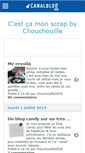 Mobile Screenshot of chouchouille54.canalblog.com