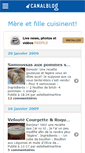 Mobile Screenshot of cuisinemerefille.canalblog.com