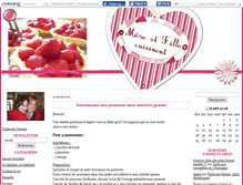 Tablet Screenshot of cuisinemerefille.canalblog.com