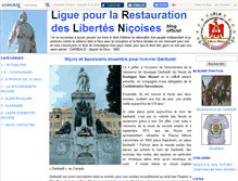 Tablet Screenshot of liguenicoise.canalblog.com