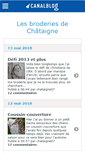 Mobile Screenshot of chataigne07.canalblog.com