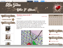 Tablet Screenshot of mespetitesfees.canalblog.com