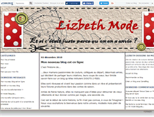 Tablet Screenshot of lizbethmode.canalblog.com