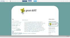 Desktop Screenshot of legreatdefi.canalblog.com