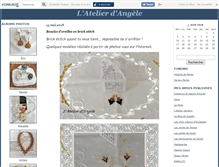Tablet Screenshot of latelierdangele.canalblog.com