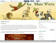 Tablet Screenshot of lamainverteblog.canalblog.com