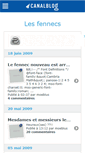 Mobile Screenshot of fennecs.canalblog.com
