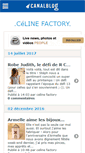 Mobile Screenshot of celinefactory.canalblog.com