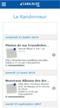 Mobile Screenshot of lerandonneur.canalblog.com