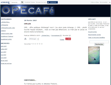 Tablet Screenshot of opecafe.canalblog.com