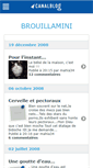 Mobile Screenshot of brouillamini.canalblog.com