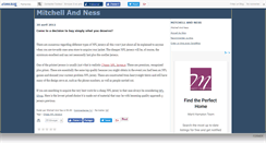 Desktop Screenshot of mitchellandness.canalblog.com