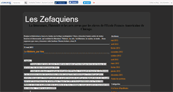 Desktop Screenshot of lezefaquiens.canalblog.com