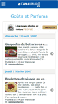 Mobile Screenshot of goutsetparfums.canalblog.com