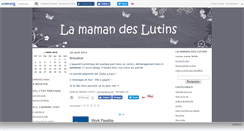 Desktop Screenshot of mamandeslutins.canalblog.com