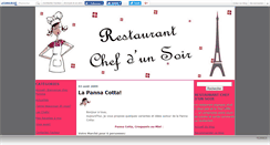 Desktop Screenshot of chefdunsoir.canalblog.com