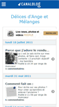 Mobile Screenshot of delicedange.canalblog.com