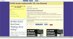 Desktop Screenshot of fcpe70dunois.canalblog.com