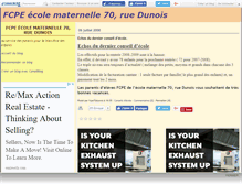 Tablet Screenshot of fcpe70dunois.canalblog.com