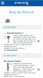 Mobile Screenshot of milanoe.canalblog.com