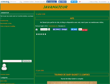 Tablet Screenshot of javamateur.canalblog.com