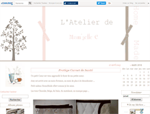 Tablet Screenshot of latelierdemllec.canalblog.com