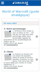Mobile Screenshot of guide2wow.canalblog.com