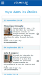 Mobile Screenshot of mydanslesetoiles.canalblog.com
